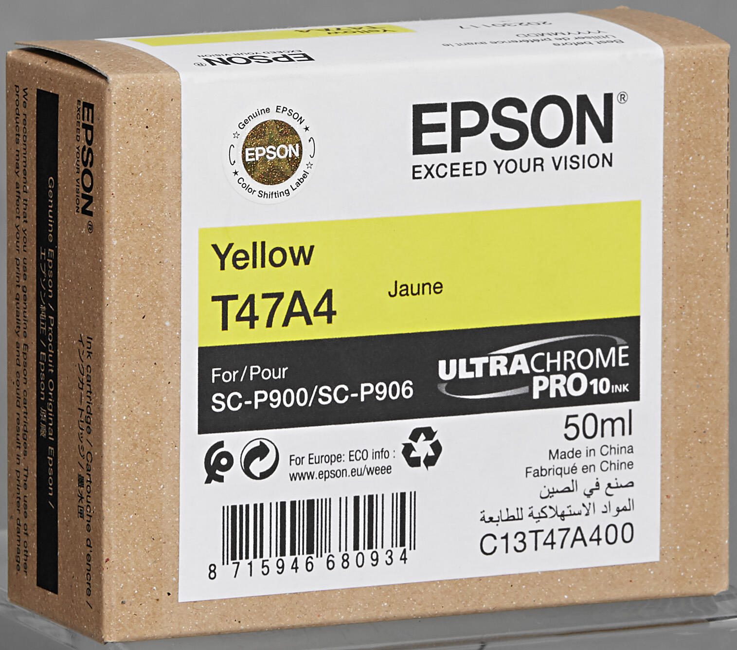 Epson Original Druckerpatrone T47A4 gelb