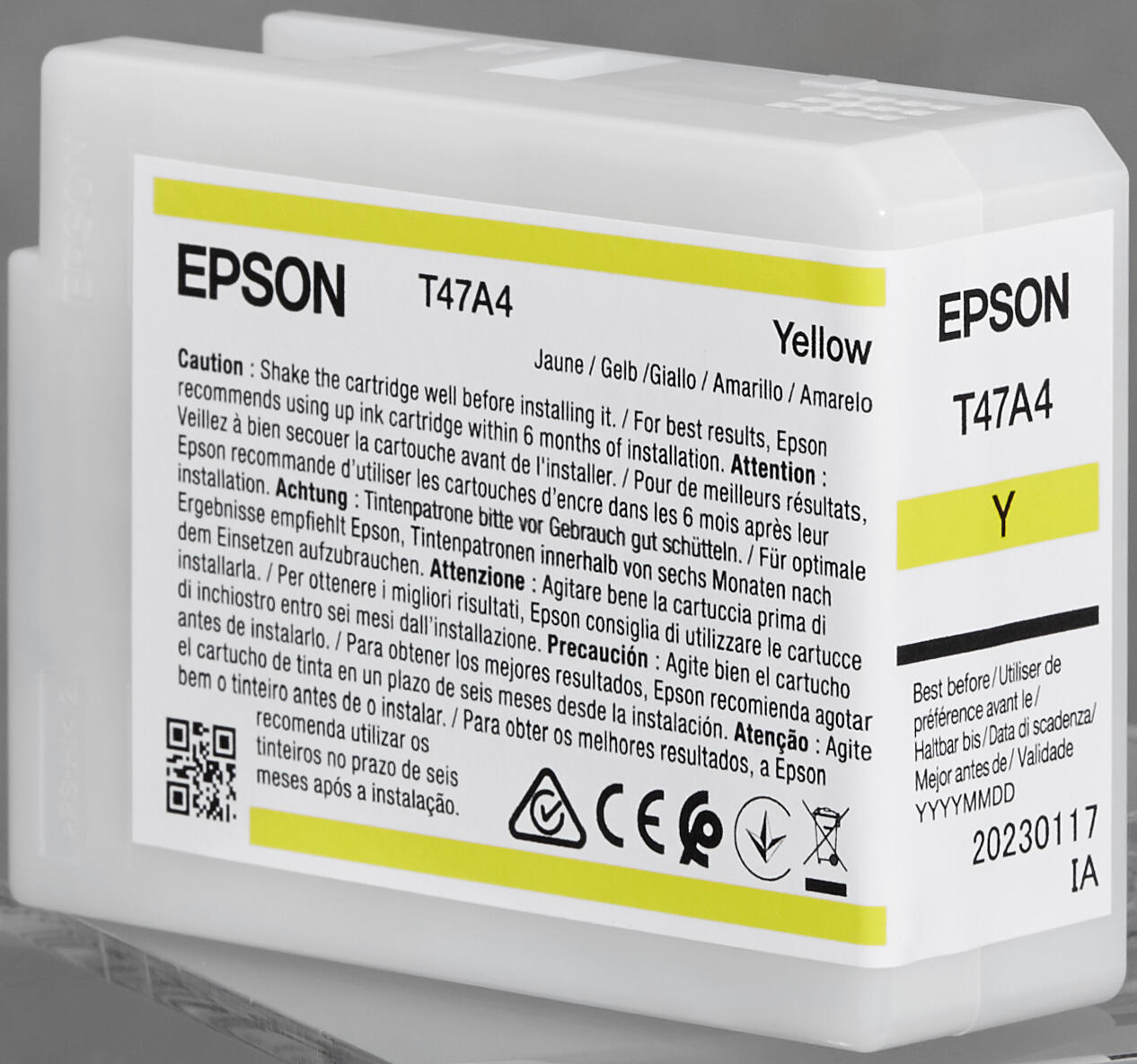 Epson Original Druckerpatrone T47A4 gelb