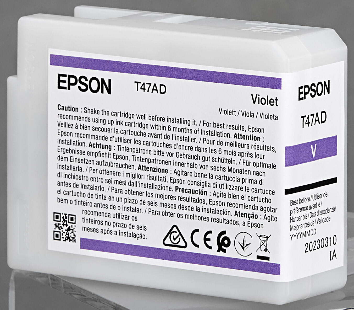 Epson Original Druckerpatrone T47AD violett