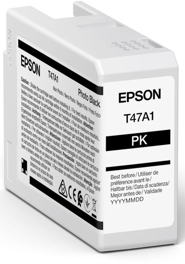 Epson Original Druckerpatrone T47A1 Foto schwarz