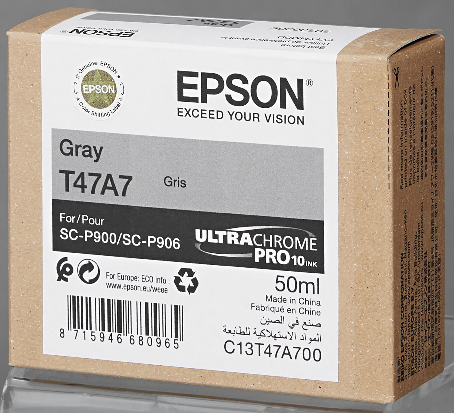 Epson Original Druckerpatrone T47A7 grau