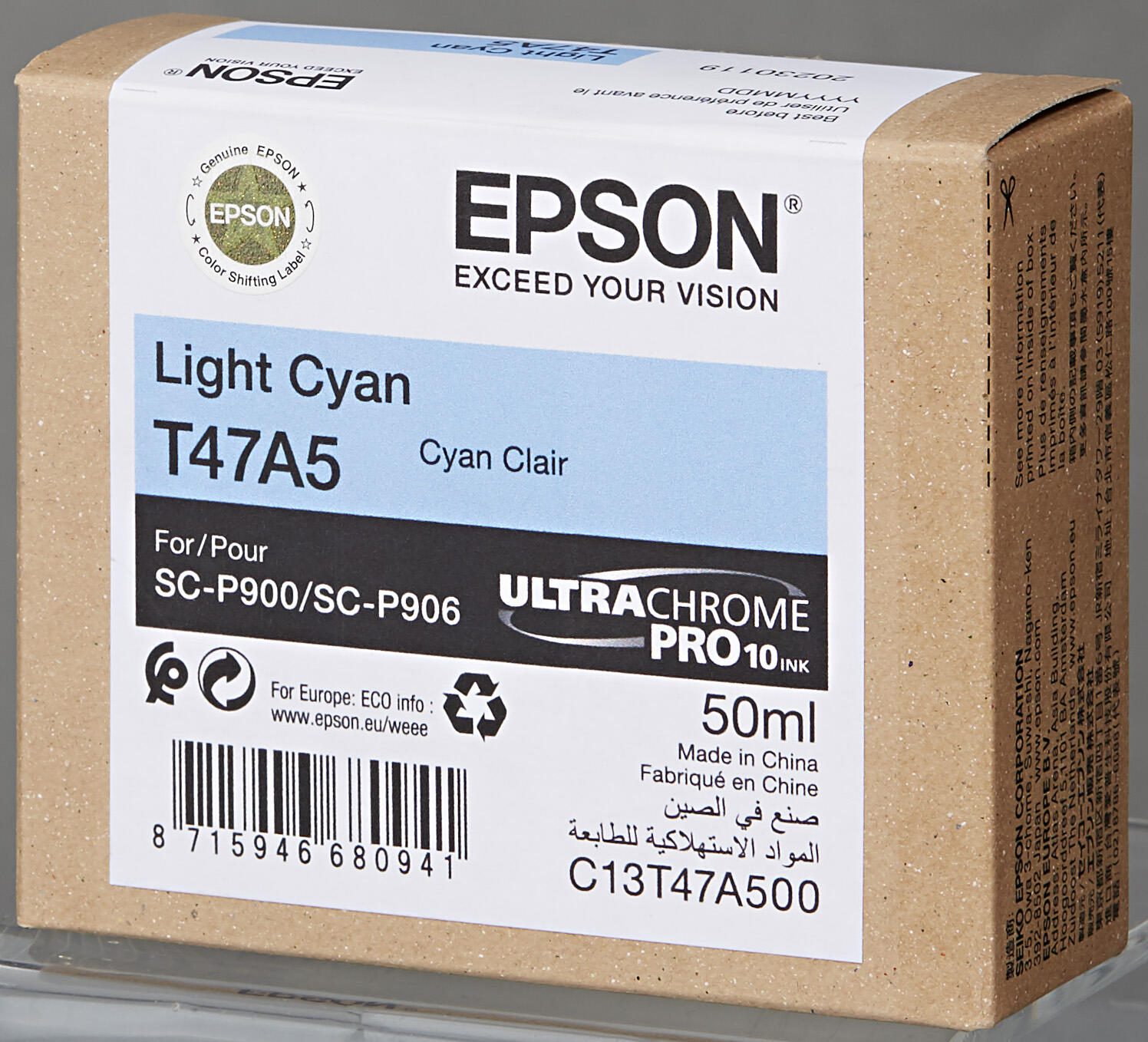 Epson Original Druckerpatrone T47A5 light cyan