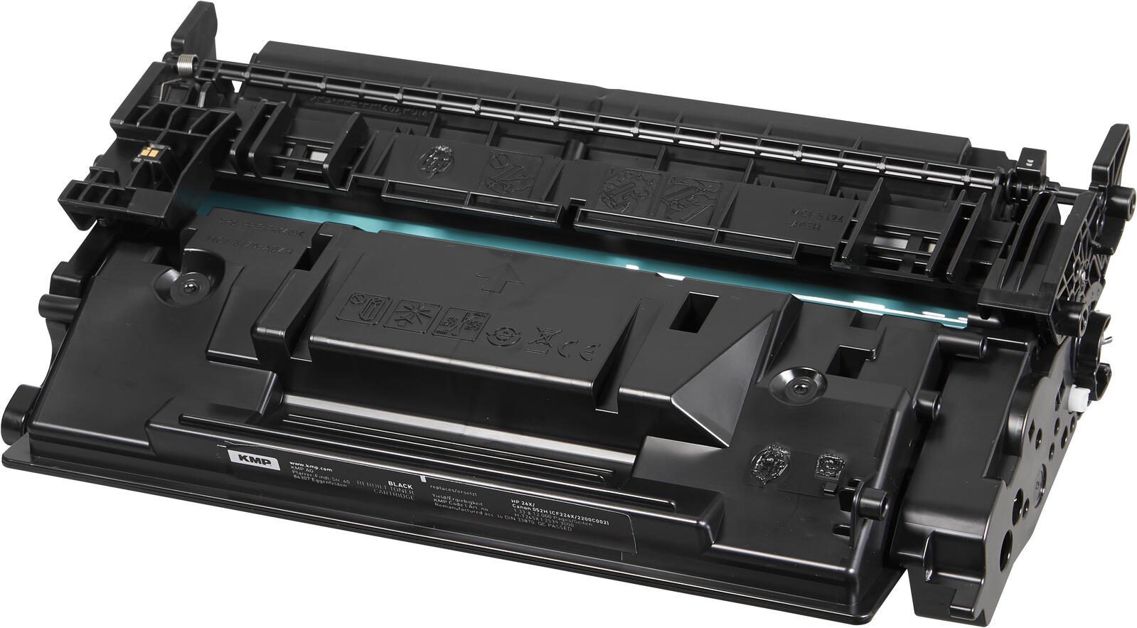 KMP Toner H-T245X schwarz kompatibel zu HP 26X; Canon 052H(CF226X; 2200C002)