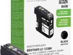 KMP Druckerpatrone B60B schwarz kompatibel zu brother LC-123BK