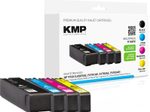 KMP Druckerpatronen H165VX schwarz, cyan, magenta, gelb kompatibel zu HP 973X (L0S07AE, F6T81AE, F6T82AE, F6T83AE), 4er-Set