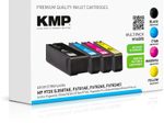 KMP Druckerpatronen H165VX schwarz, cyan, magenta, gelb kompatibel zu HP 973X (L0S07AE, F6T81AE, F6T82AE, F6T83AE), 4er-Set
