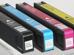 KMP Druckerpatronen H164V schwarz, cyan, magenta, gelb kompatibel zu HP 913A (L0R95AE, F6T77AE, F6T78AE, F6T79AE), 4er-Set