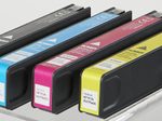 KMP Druckerpatronen H164V schwarz, cyan, magenta, gelb kompatibel zu HP 913A (L0R95AE, F6T77AE, F6T78AE, F6T79AE), 4er-Set