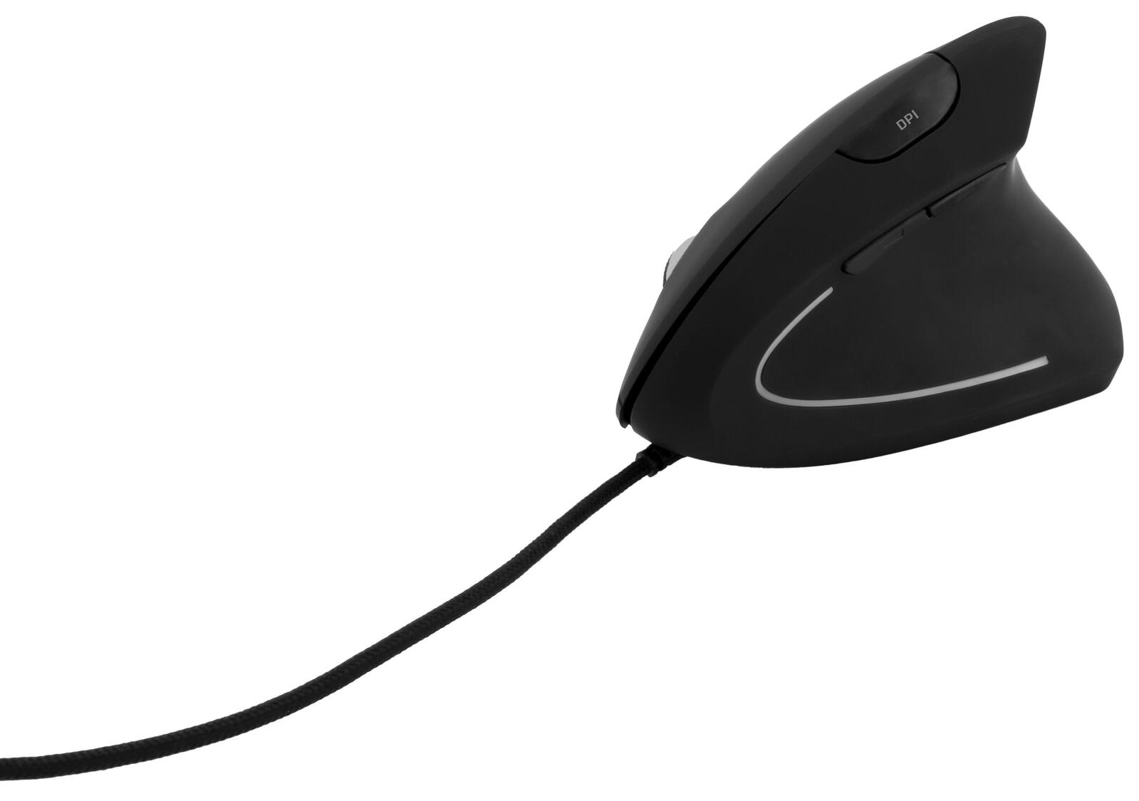 MediaRange MROS230 Maus ergonomisch kabelgebunden schwarz
