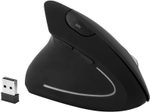 MediaRange MROS233 Maus ergonomisch kabellos schwarz