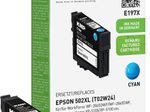 KMP Druckerpatrone E197X cyan kompatibel zu EPSON 502XL (T02W24)