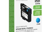 KMP Druckerpatrone E197X cyan kompatibel zu EPSON 502XL (T02W24)