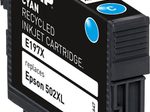 KMP Druckerpatrone E197X cyan kompatibel zu EPSON 502XL (T02W24)