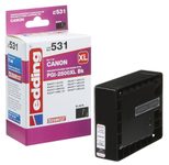 edding Druckerpatrone EDD-531 schwarz kompatibel zu Canon PGI-2500 XL BK
