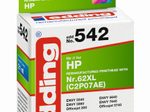edding Druckerpatrone EDD-542 color kompatibel zu HP 62XL (C2P07AE)