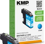 KMP Druckerpatrone B62CX cyan kompatibel zu brother LC-223C