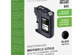 KMP Druckerpatrone B55 schwarz kompatibel zu brother LC-227XL BK