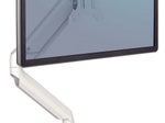 Fellowes Monitor-Halterung Platinum Single weiß