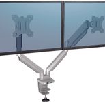 Fellowes Monitor-Halterung Platinum Dual silber