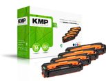 KMP Toner SA-T57V schwarz, cyan, magenta, gelb kompatibel zu SAMSUNG CLT-P504C (SU400A), 4er-Set