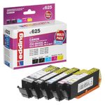 edding Druckerpatronen EDD-625 2x schwarz, cyan, magenta, gelb kompatibel zu Canon PGI-580XXL BK, CLI-581XXL BK/C/M/Y, 5er-Set