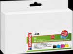 edding Druckerpatronen EDD-635 schwarz, cyan, magenta, gelb kompatibel zu HP 973X (L0S07AE, F6T81AE, F6T82AE, F6T83AE), 4er-Set