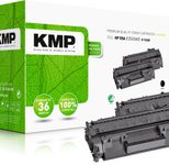 KMP Toner H-T235D schwarz kompatibel zu HP 05A (CE505D), 2er-Set