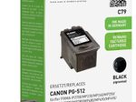 KMP Druckkopf C79 schwarz kompatibel zu Canon PG-512