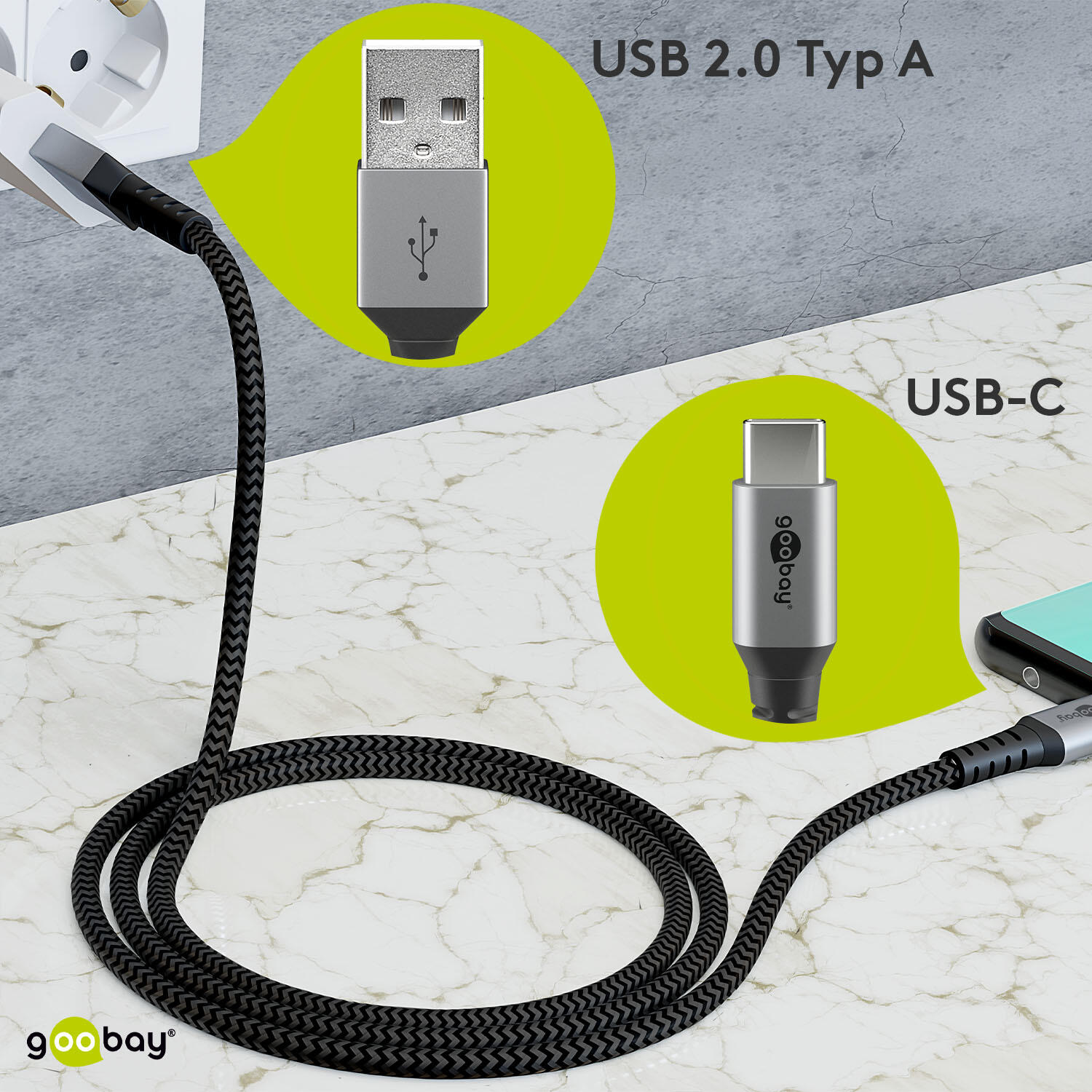 goobay Kabel 49296 1 m