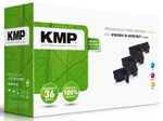 KMP Toner K-T83CMYX cyan, magenta, gelb kompatibel zu KYOCERA TK-5230C/M/Y, 3er-Set