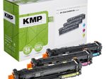 KMP Toner H-T246CMY cyan, magenta, gelb kompatibel zu HP 203A; Canon 054(CF541A, CF542A, CF543A; 3023C002, 3022C002, 3021C002), 3er-Set