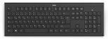 Hama Tastatur kabellos Cortino schwarz