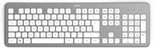 Hama Tastatur kabellos KW-700 silber, weiß