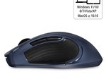 Hama MW-800 V2 Maus kabellos blau