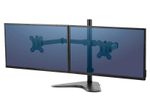 Fellowes Monitor-Halterung Dual schwarz