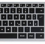SATECHI Tastatur kabellos Slim X3 grau, silber
