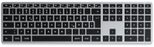 SATECHI Tastatur kabellos Slim X3 grau, silber