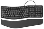 Hama Tastatur kabelgebunden EKC-400 schwarz