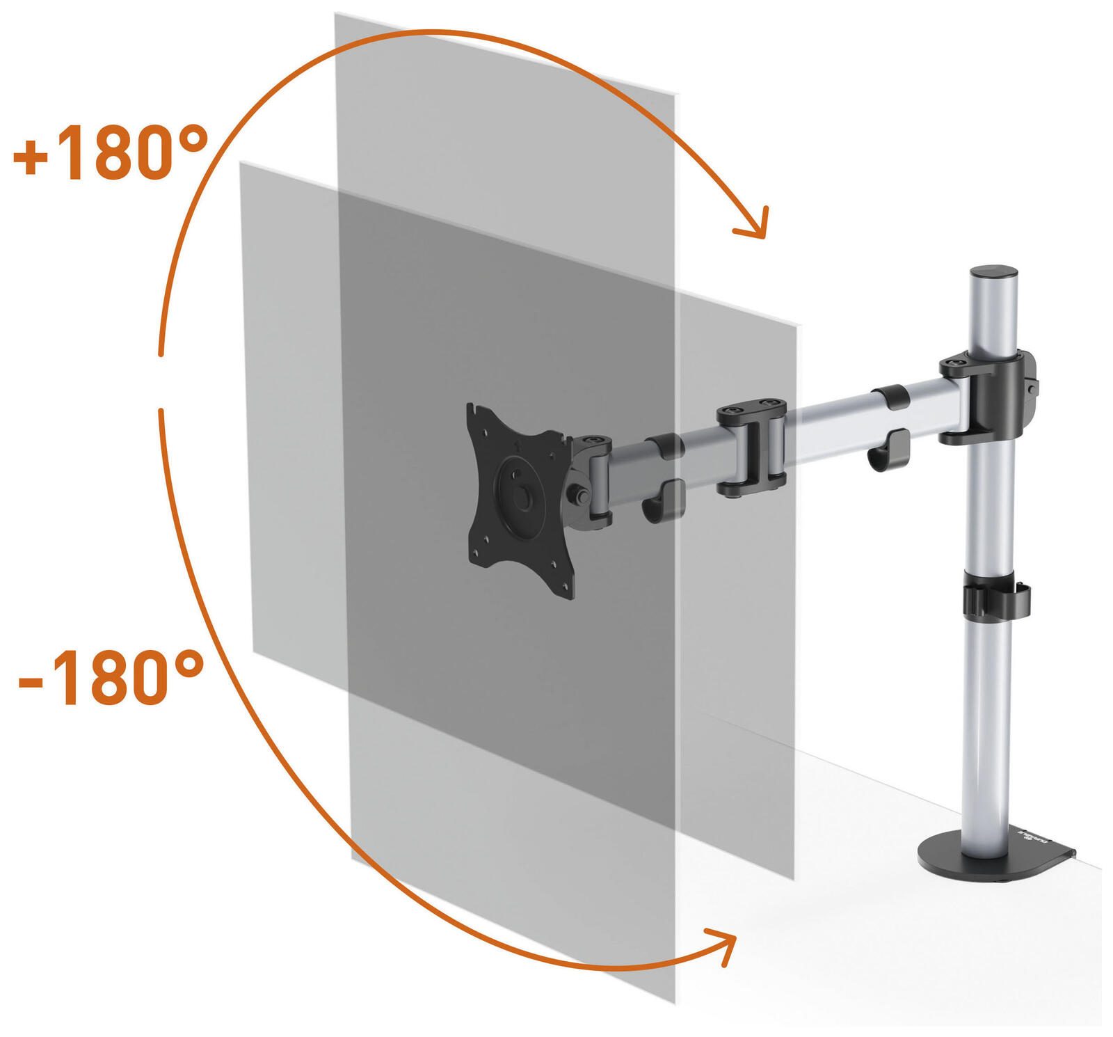 DURABLE Monitor-Halterung Select Single silber