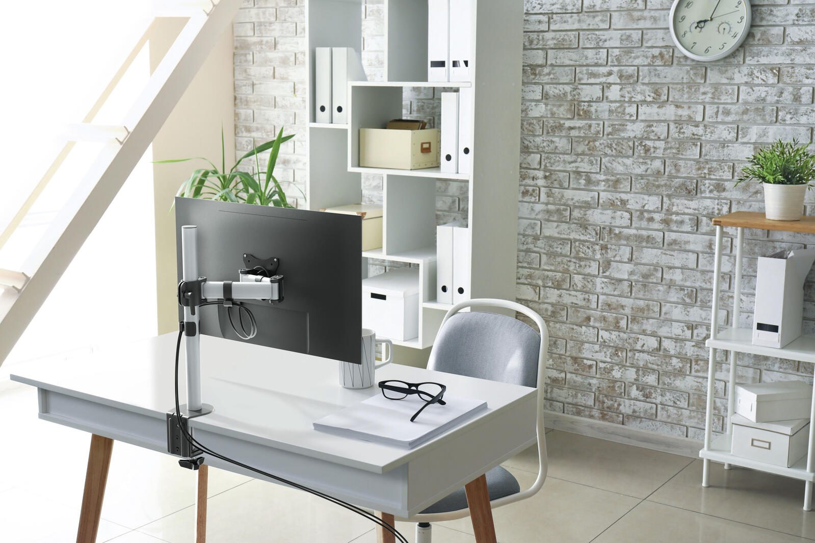 DURABLE Monitor-Halterung Select Single silber