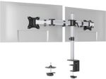 DURABLE Monitor-Halterung Select Dual silber