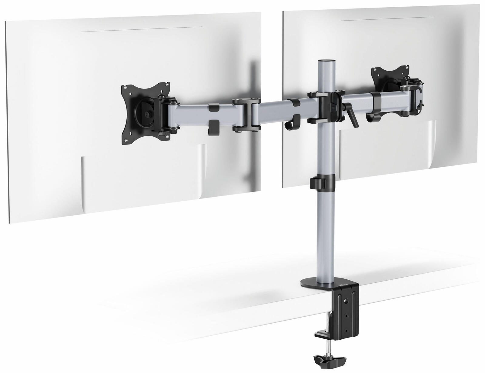 DURABLE Monitor-Halterung Select Dual silber