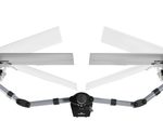 DURABLE Monitor-Halterung Select Dual silber