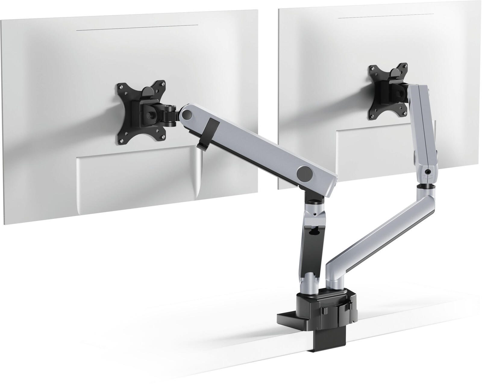 DURABLE Monitor-Halterung Select Plus Dual silber