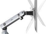 DURABLE Monitor-Halterung Select Plus Dual silber