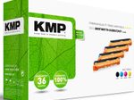 KMP Toner B-T09M schwarz, cyan, magenta, gelb kompatibel zu brother TN243BK/C/M/Y, 4er-Set