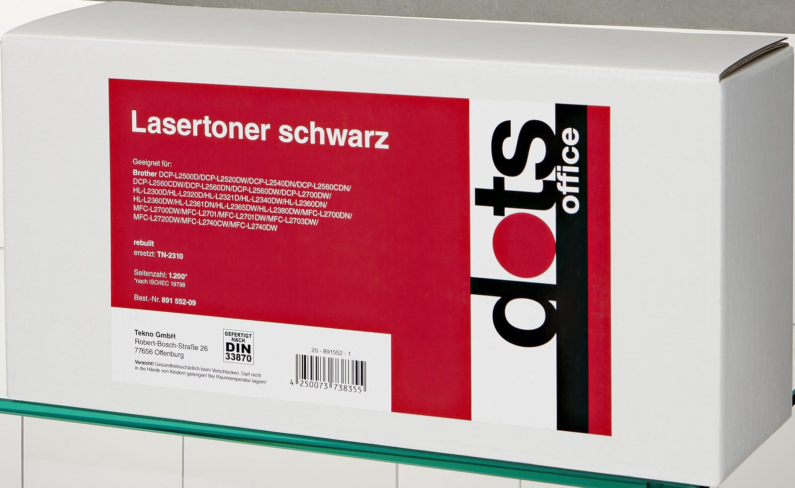 dots Toner kompatibel zu brother TN2310 schwarz