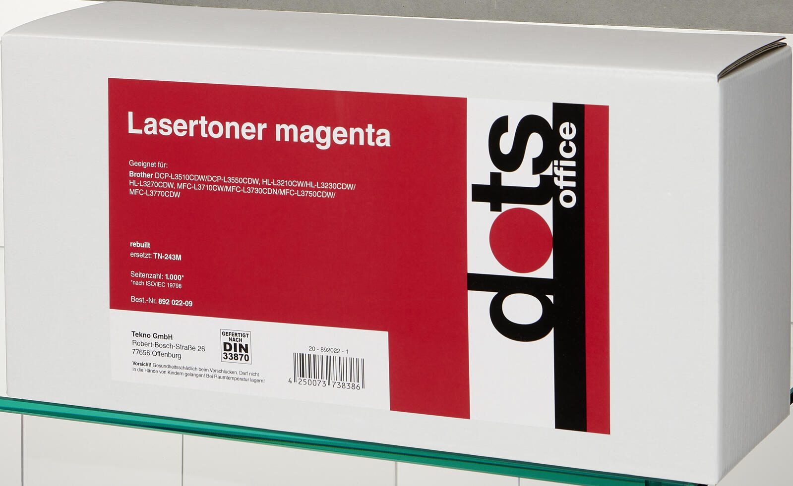 dots Toner kompatibel zu brother TN243M magenta