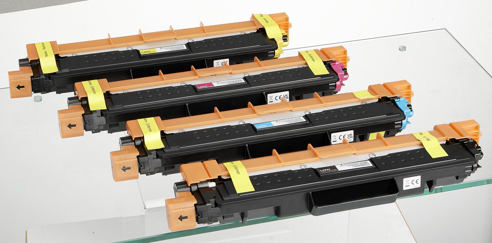 dots Toner kompatibel zu brother TN243BK/C/M/Y, 4er-Set schwarz, cyan, magenta, gelb