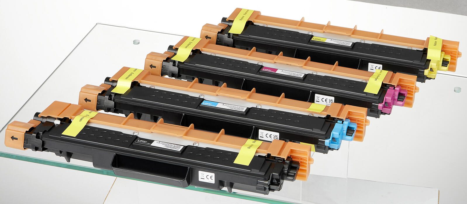 dots Toner kompatibel zu brother TN243BK/C/M/Y, 4er-Set schwarz, cyan, magenta, gelb